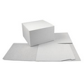 2 Piece High Gloss White Gift Box (9"x9"x5.5")
